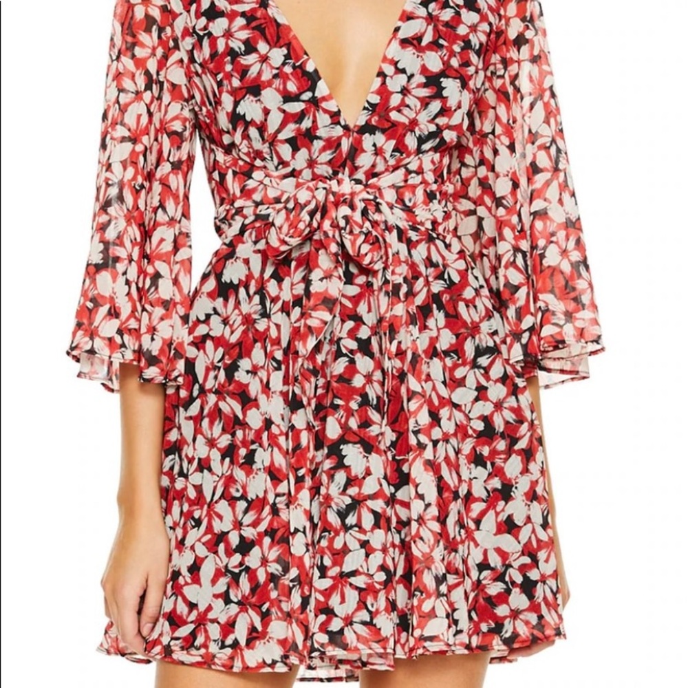 NWT talulah floral dress xs